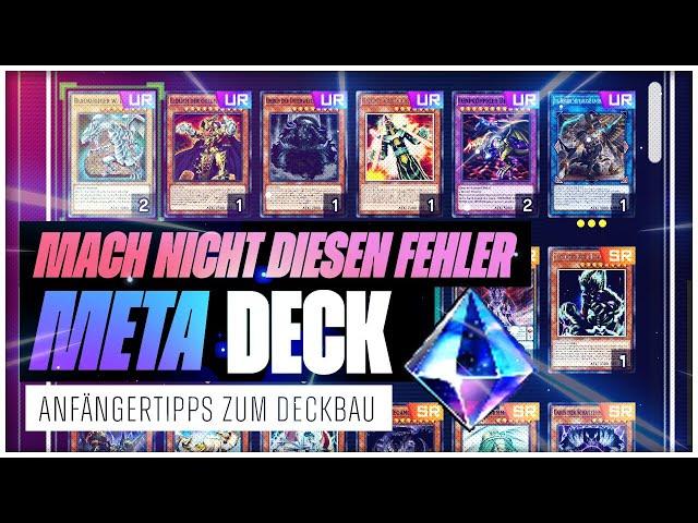 YU-GI-OH! Master Duel ANFÄNGERTIPPS - BESTES META Deck ohne GELD zu verschwenden! Mach es RICHTIG!