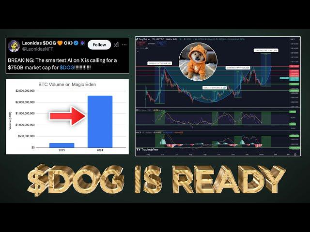 $DOG (Bitcoin) Targets $1B+ MC before February 2025 (Must Watch)