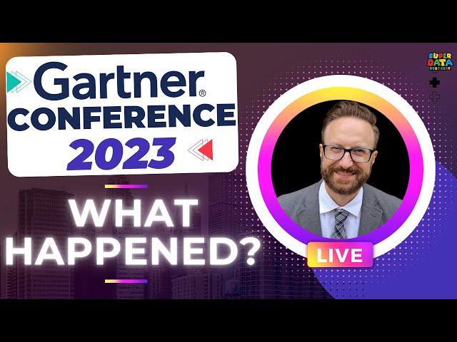 Gartner Data and Analytics 2023 Conference review! Top trends #analytics #data #businessintelligence