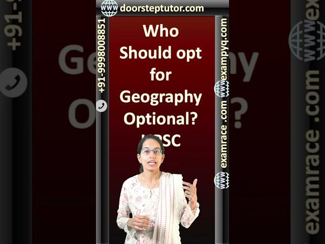 Who should Opt for Geography Optional in UPSC? #geographyoptional #upscgeographylectures