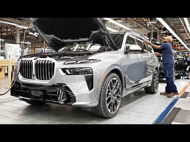 BMW X7 & XM Production Line in the U.S.A