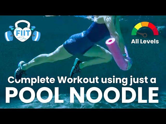 Transform Your Fitness: Aqua Fitness Complete Pool Noodle Workout for All Levels!