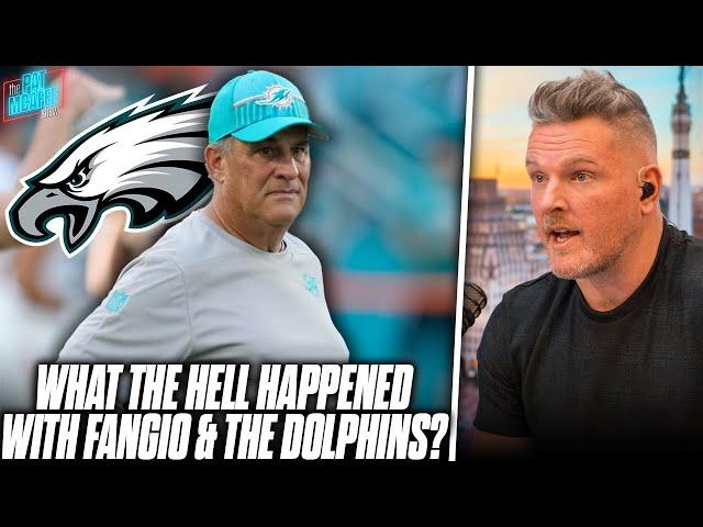 Vic Fangio Leaves Dolphins, Hired As Eagles DC Less Than A Day Later?! | Pat McAfee Reacts