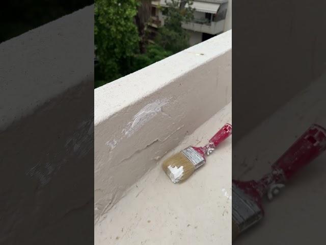 Πώς σφραγίζω μια ρωγμή  #βαψίματα #μόνωση