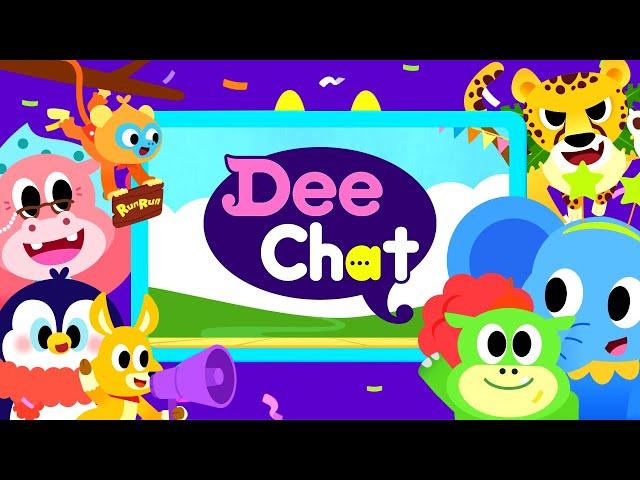 Animal Fun Facts Compilation | Dee Chat | Animal Songs  | Dragon Dee Songs for Kids