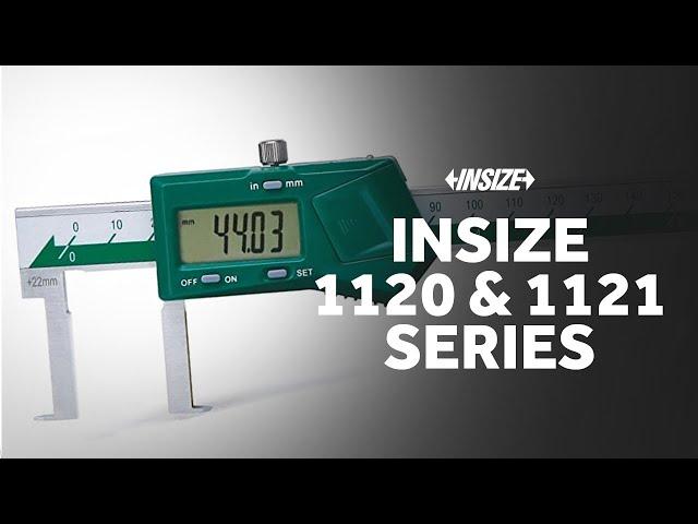 Insize 1120 & 1121 Series Caliper Operation - Cutwel TV