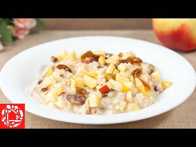 My Favorite Breakfast in 5 Minutes! Oatmeal with fruits