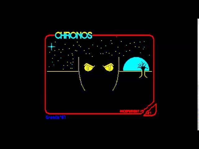 "Chronos" title music, ZX Spectrum 48k