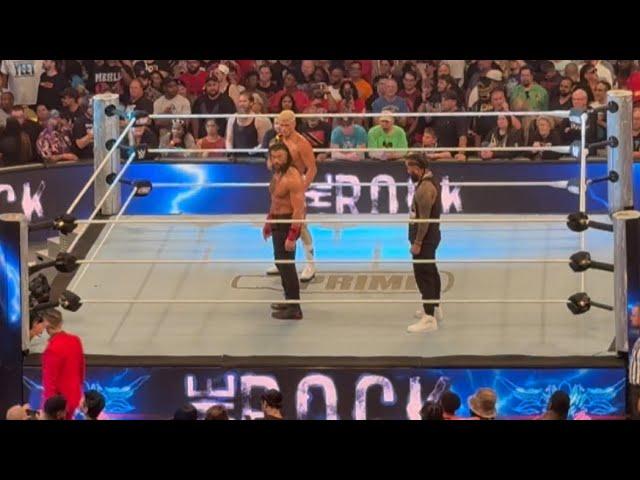 Roman Reigns and Jimmy Uso after WWE Bad Blood 10/5/24 Goes Off Air!!