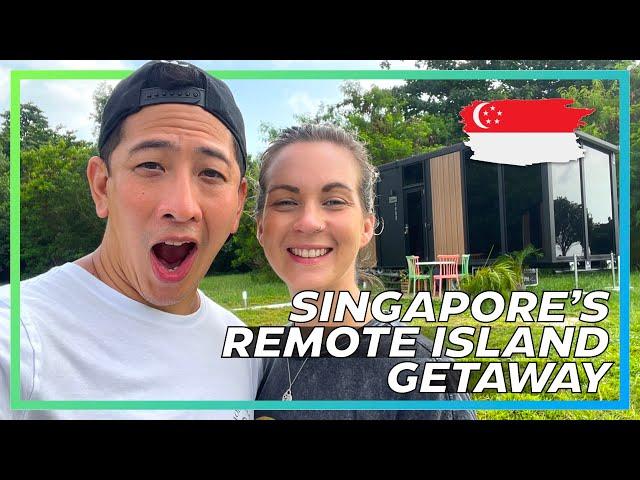 TINY HOME STAY ON SINGAPORE'S REMOTE ISLANDS // LAZARUS TINY AWAY ESCAPES AND SPEEDBOATING