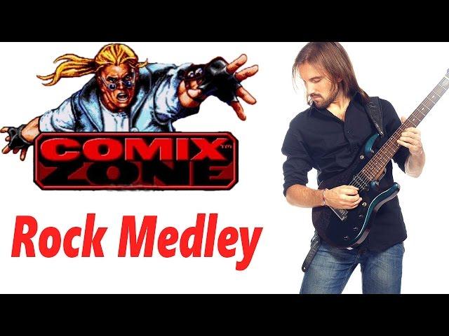 Comix Zone OST cool ROCK medley ! (cover by ProgMuz)