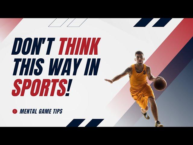 All or Nothing Thinking in Sports: What is it and how it holds you back from playing your best!