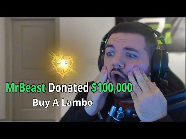 Donating $100,000 To A Random Fortnite Streamer