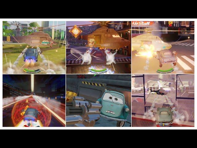 Cars 2 The Video Game | Finn McMissile Defeated Professor Z On The Last Wave | Hunter Mode