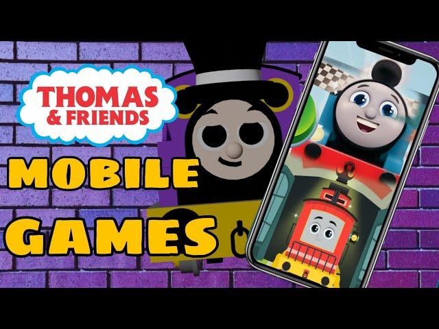 Playing thomas and friends mobile game's