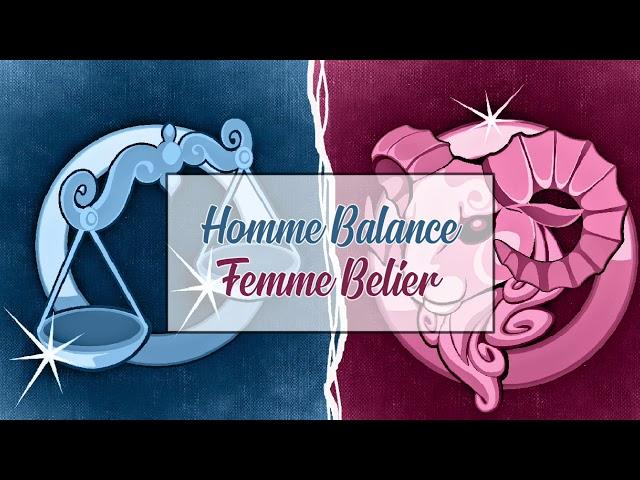 Homme Balance  Femme Bélier  : Compatibilité Amoureuse