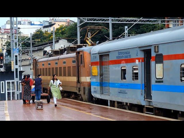 KERALA To MUMBAI | 32 Hours  Full Train Journey 16346 Netravati Express  | TVC To LTT | Part 1