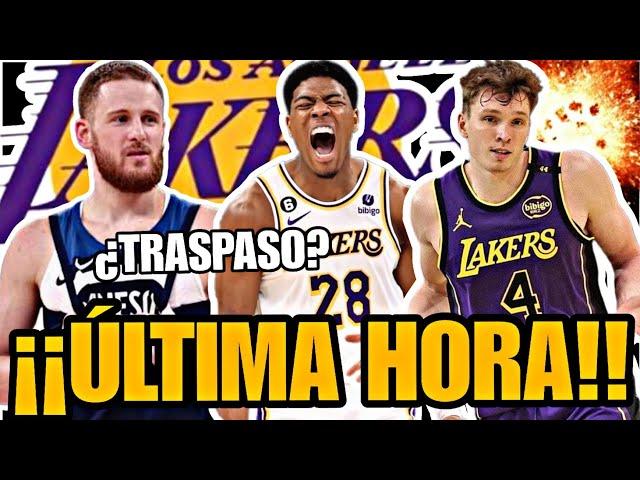  ¡¡¡EXPLOTÓÓÓÓÓÓ EL MERCADO!!!   ¡¡¡TREMENDAS NOTICIAS  LAKERS!!!  TODOS QUIEREN SU FICHAJE  NBA