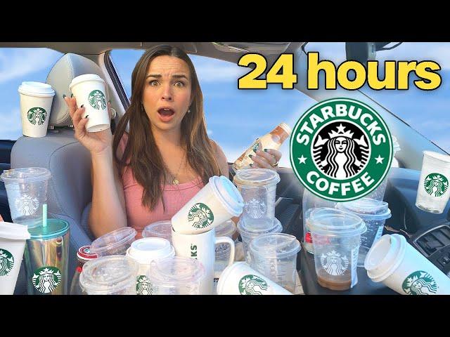 GETTING STARBUCKS EVERY HOUR FOR 24 HOURS