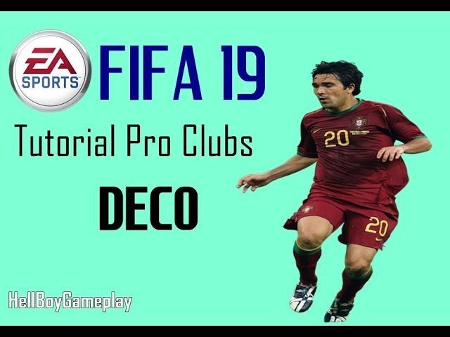 Fifa 19 | Tutorial face Deco ( LEGEND ) | Pro clubs