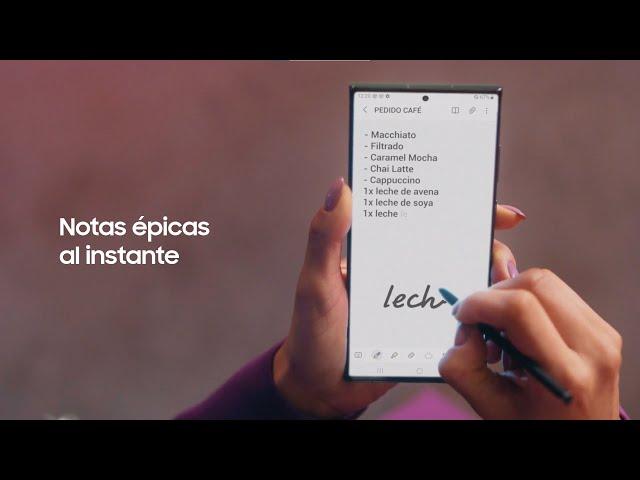 Notas épicas con S Pen | Galaxy S23 Ultra