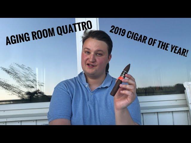 Aging Room Quattro Maestro Review! (2019 Cigar of the Year)