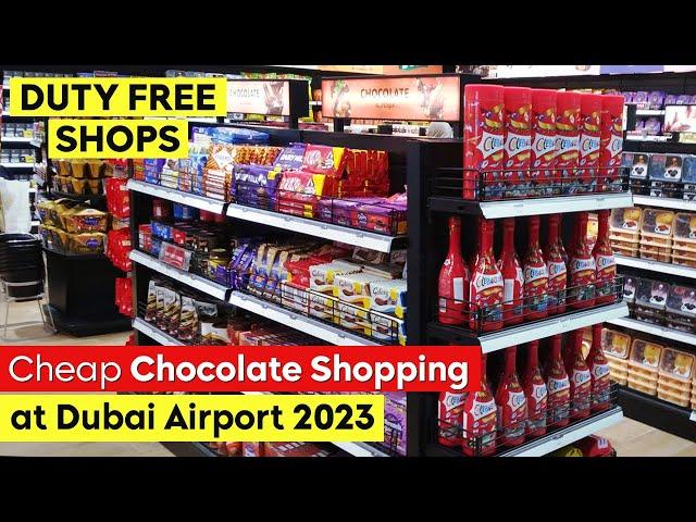 Cheap Chocolate/Souvenir Shopping at Dubai International Airport - Dubai Duty-Free Shop in 2023