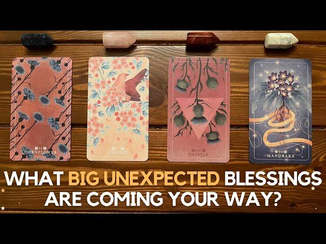 What Big Unexpected Blessings Are Coming Your Way?    | Pick a Card