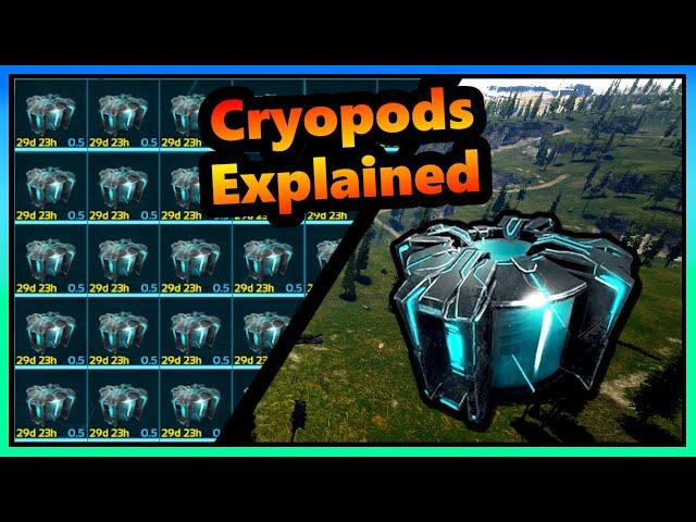 Ark Cryopods explained | Full Quick Guide