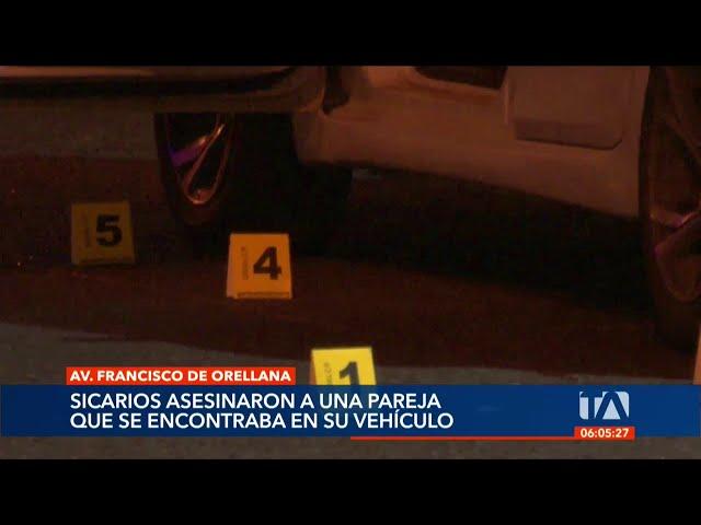 Una pareja fue asesinada al estilo sicariato por desconocidos en Guayaquil