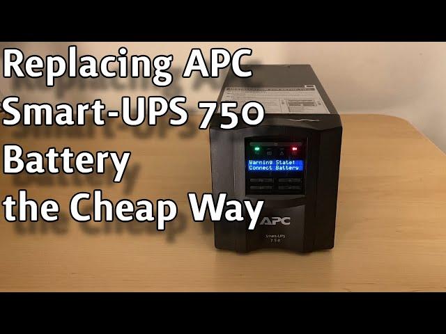 How to Replace Battery APC Smart UPS 750