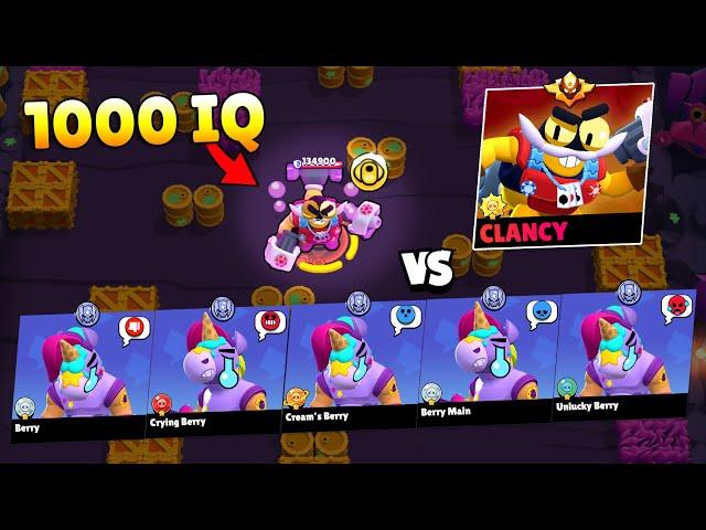 HIGHEST DAMAGE! 1000 IQ CLANCY BREAKS THE GAME  Brawl Stars 2024 Funny Moments, Wins, Fails ep.1467