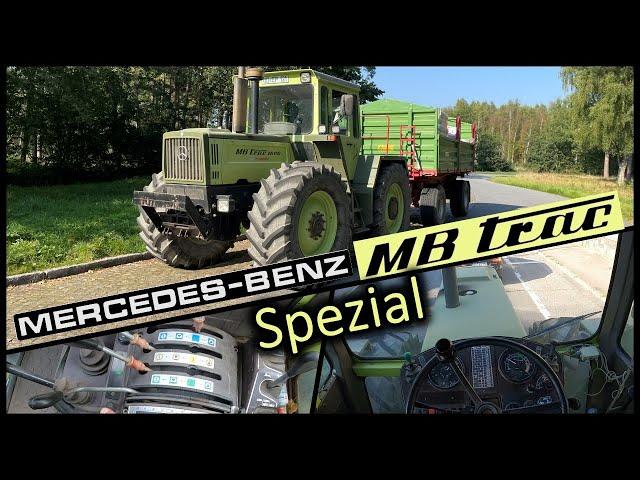 200 Km mit dem 1800er MB Trac durch Schleswig-Holstein | How to drive MB Trac? | LOHN VLOG 49