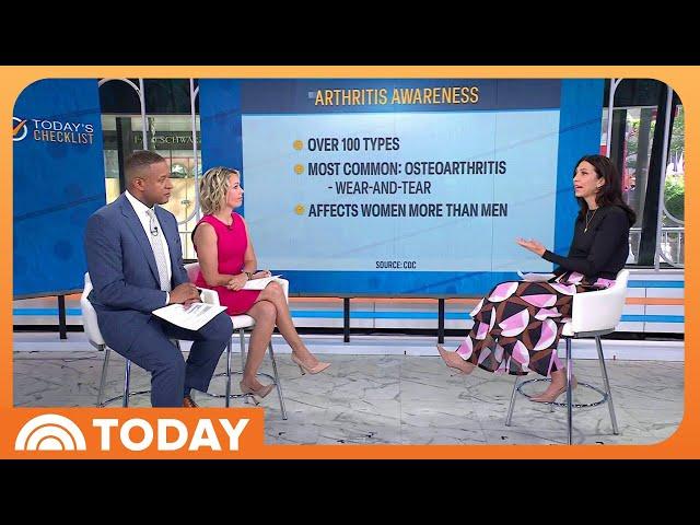 Arthritis checklist: Different types, symptoms, treatment options