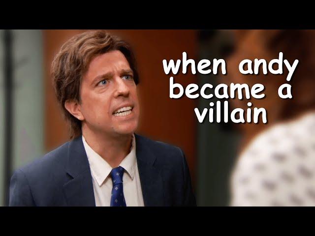 andy bernard's villain era | The Office US | Comedy Bites