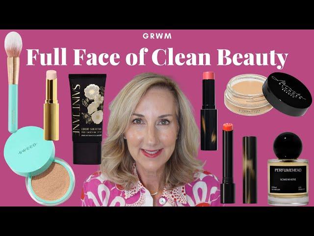 FULL FACE OF LUXURY 'CLEAN" BEAUTY | FRESH & VIBRANT SUMMER MAKEUP LOOK!