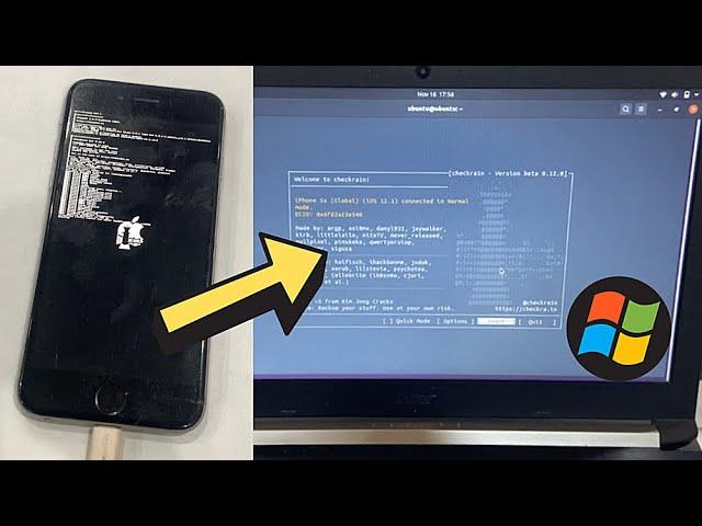 Bypass iPhone on Windows | How to use checkra1n on Windows