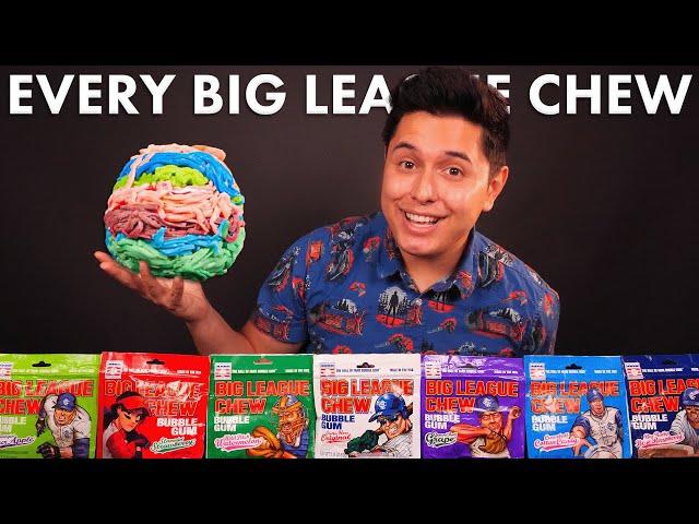 ASMR | I Combined Every Big League Chew Flavor into ONE Gumball