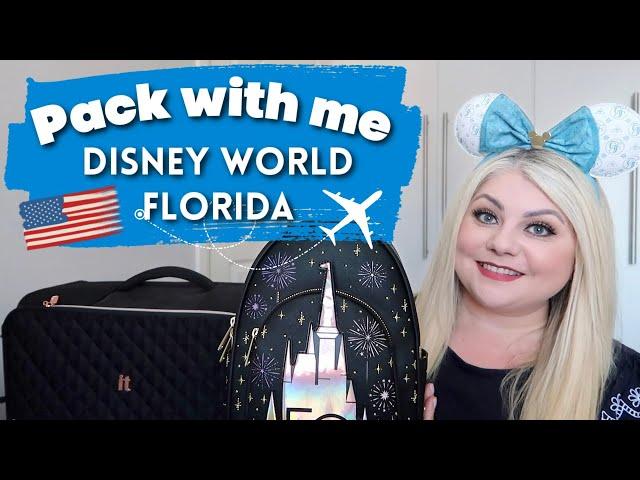 Pack with me for Disney World AD  Disney in Detail