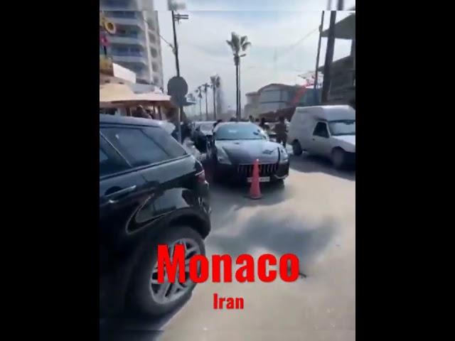 Luxury cars in Iran