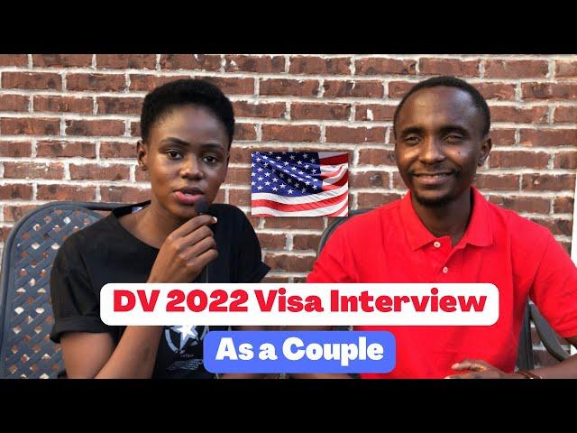  DV Lottery:   Questions&Experience as a couple #interview #usa #visa #greencard