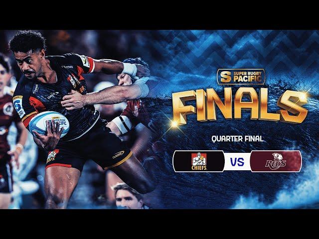 HIGHLIGHTS | CHIEFS v REDS | Super Rugby Pacific 2024 | Quarter-Finals