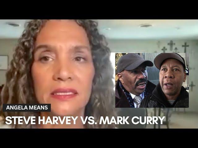 Angela Means Keeps It Very Real About Steve Harvey Stealing Mark Curry's Joke