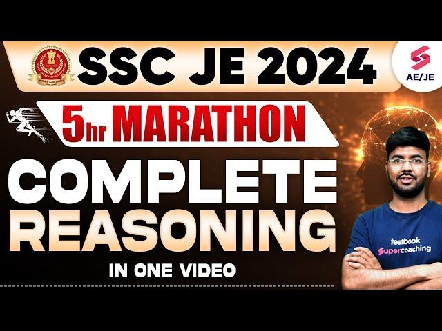 Complete Reasoning For SSC JE 2024 in One Shot | SSC JE 2024 Reasoning By Saurav Sir