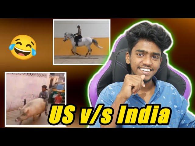 usa v/s india⭐