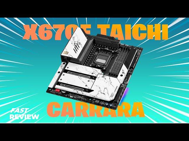 PLACA MAE ASROCK X670E TAICHI CARRARA I FAST REVIEW PT-BR