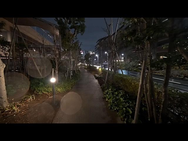 4K・ Night Tokyo walk from Meidaimae to Takaido・4K HDR