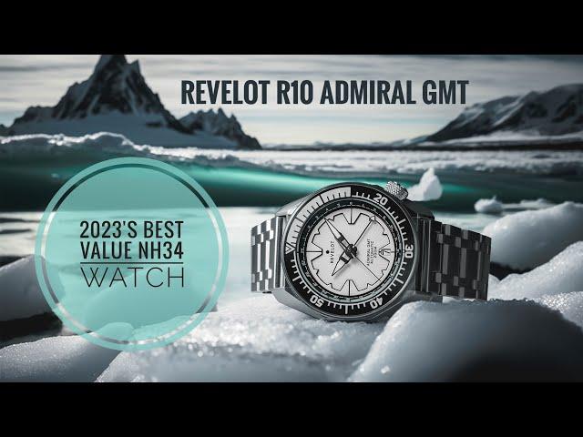 Starts from USD249 for an NH34, these will sell out fast! Revelot R10 Admiral GMT initial review