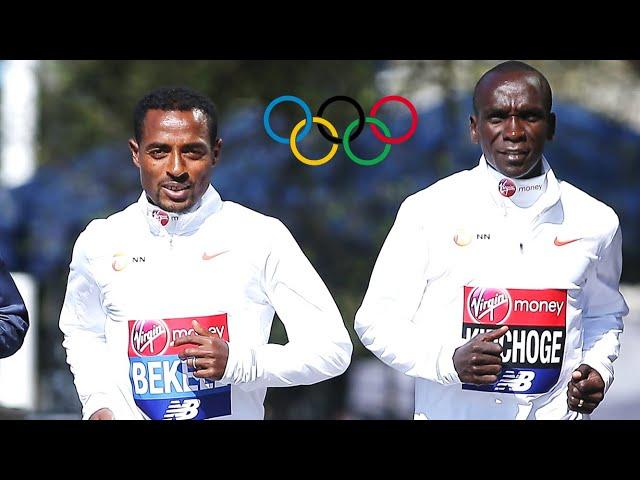 ¡ELIUD KIPCHOGE CONTRA KENENISA BEKELE! || Maratón Olímpico 2024