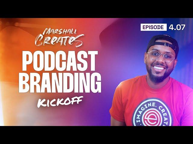 LIVE Podcast Branding Kickoff - Marshall Creates with Ecamm